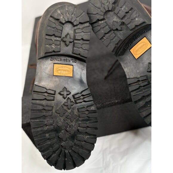 Carolina Steel Toe Leather Work Metguard Logger Boot Waterproof Mens 9.5D CA7821 - Picture 11 of 16